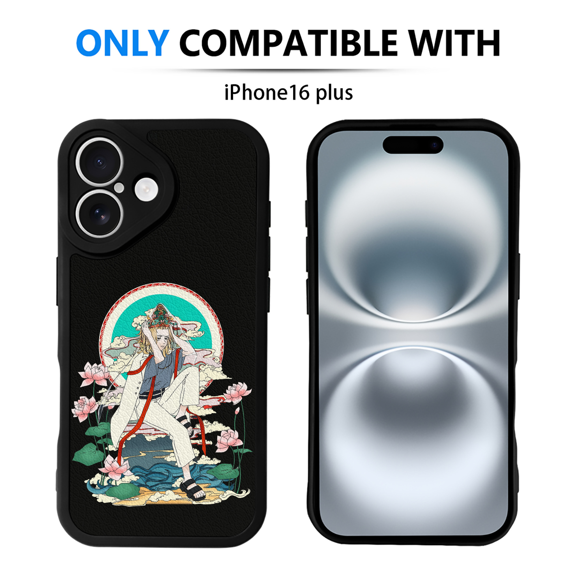 （画像用） 東京リベンジャーズ Tokyo Revengers 【iPhone 16シリーズ対応】シリコンスマホケース（レザー調） 材質：シリコン